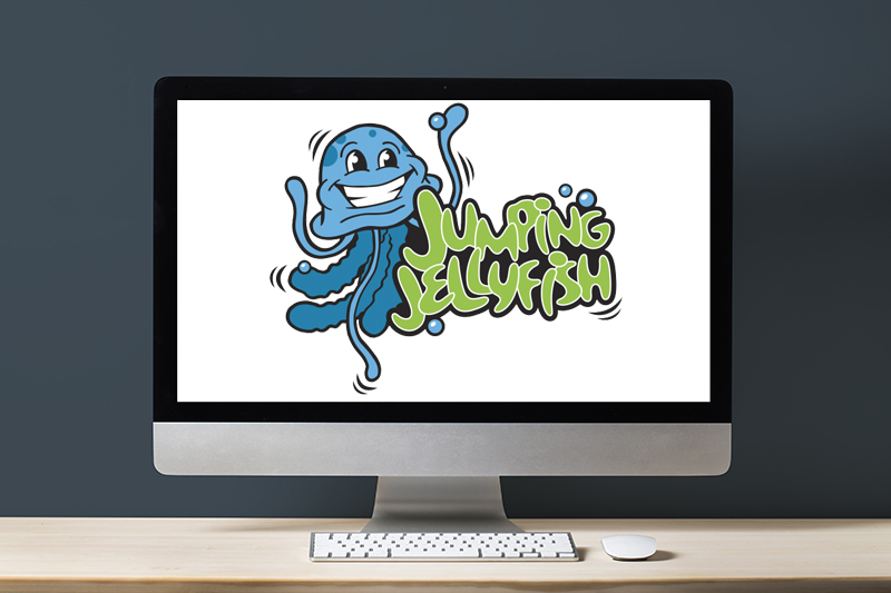 Jumping Jellyfish of Oak Ridge Logo